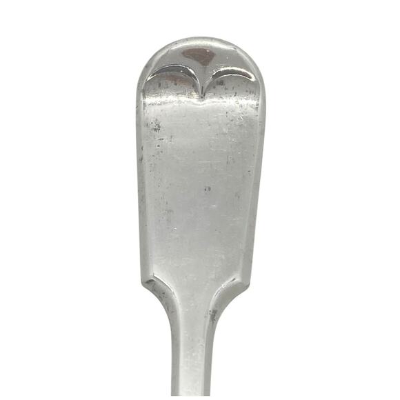 Antique English Silverplate Serving Fork by Daniel & Arter Birmingham 1902 - Picture 5 of 12